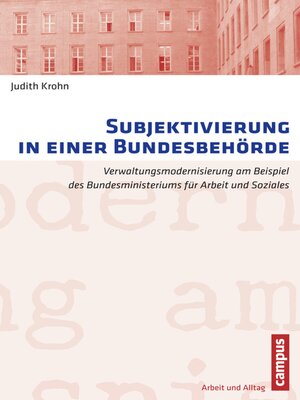 cover image of Subjektivierung in einer Bundesbehörde